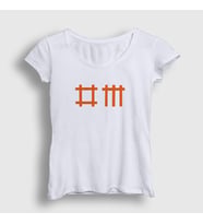 Presmono Kadın Beyaz DM Depeche Mode T-Shirt 140151tt (Beyaz)