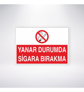 Yanar Durumda Sigara Bırakma