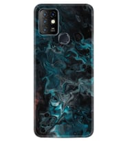 INFINIX Hot 8 9 10 11S Hot 10 Play 10T Kılıf Desemli Silikon Colorful Abstract 1384