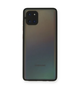 Galaxy A81 / Note 10 Lite Kılıf Montreal Kapak - Siyah