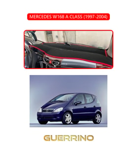 MERCEDES W168 A CLASS 1997-2004TORPİDO KORUMA HALISI KIRMIZI KENAR