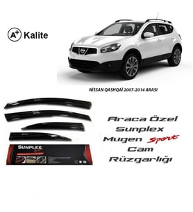 Nissan Qashqai Cam Rüzgarlığı Mugen Tip Sunplex
