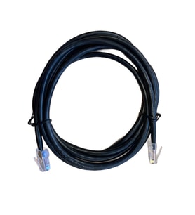 Rj45 Cat5 Siyah Ethernet Kablosu 1.5mt 1 Adet