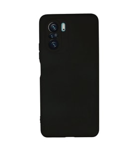 Xiaomi Poco F3 Kılıf Nano İçi Kadife Silikon - Siyah