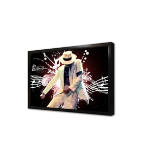Michael Jackson Çerçeveli Mdf Tablo