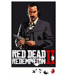 Red Dead Redemption Dutch Puzzle 240 Parça Yapboz