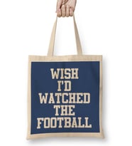 Wish I'd Watched The Football Bez Çanta Uzun Saplı
