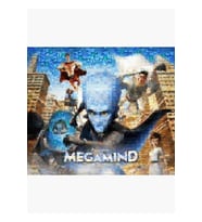 Mosaic: Megamind Tablo Ahşap Poster Dekoratif