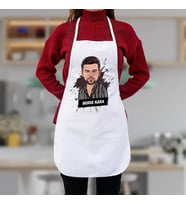 Kişiye Özel Karikatürlü Tasarım Erkeğe Hediye Mutfak Önlüğü