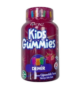 GUMMİES KİDS DEMİR 60 ADET DNZ