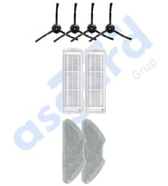 Xiaomi Mop 2 Pro (MJST1SHW) -Mop 2 Lite Uyumlu 4 Yan Fırça 2 Filtre 2 Mop PKT-iasgf0000408