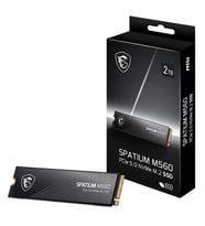 MSI 1TB SPATIUM M560 10200-8400MB/s M2 NVME GEN5 DİSK