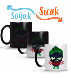 Joker The Killer Joke Sihirli Kupa Bardak Porselen