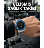 Northcity Akıllı Saat 2025: İOS & Android Uyumlu GPS Takipli Yuvarlak Ekranlı Spor Cihazı