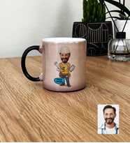 Kişiye Özel Karikatürlü İnşaat Mühendisi Kupa Bardak Mühendisler Günü Hediyesi