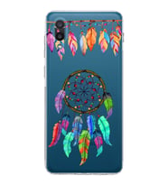 PrintiFy Samsung Galaxy A02 ile Uyumlu Nazar Boncuğu 6 Baskılı Kamera Korumalı Şeffaf Silikon Kılıf
