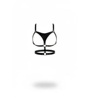 Mulvxbrf Brf02 Siyah Göğüs Harness Deri O-Ring Detaylı - Brf1388 (Mulvix)