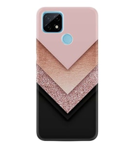 Realme C21 Kılıf Desenli Silikon Great Marble 1405
