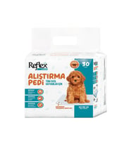 Reflex Köpek Çiş Pedi 60*90cm Yapışkan Bantlı Sızmaz Kaymaz Kokmaz 30 Adet