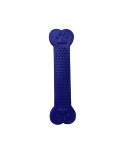 PLASTİK KEMİK DİKENLİ YASSI (KÜÇÜK) 14 cm Mavi (Mavi)