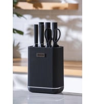 Acar Cooper 7 Parça Standlı Bıçak Seti Siyah HWN-07965