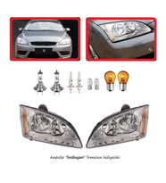 Ford Focus 2 Ön Far Lamba Beyaz Zemin Sağ Sol Takım 2005--2008
