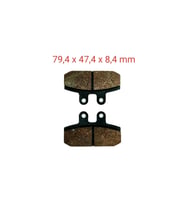 UNİVERSAL APRİLİA ATLANTİC 500 ÖN FREN DİSK BALATASI SFA256