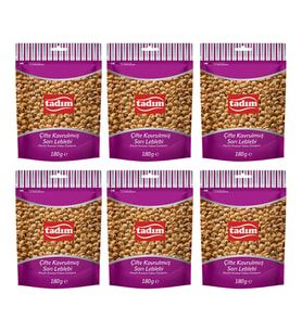 Tadım Cifte Kavrulmus Sarı Leblebi 180 gr 6 lı