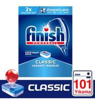 Finish Powerball Classic 100 'lü Bulaşık Makinesi Tableti 