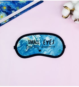 Small Eyes Tasarımlı Uyku Bandı