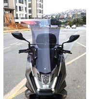 MOTOCAM kymco Skytown 125 Ön Cam 2023-2026 Model 72cm Füme Renkli 4mm UZUN