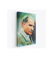 Atatürk Portre Tablosu Mustafa Kemal Atatürk Dekoratif Kanvas Tablo-CL-62