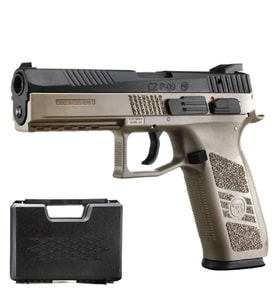 ASG CZ75 P09 DUTY GBB AIRSOFT TABANCA CIFT RENK ÇANTA HEDIYELI