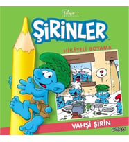 Vahşi Şirin Hikayeli Boyama - Şirinler