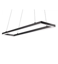 D-9016-1S Dikdörtgen Linear Aydınlatma Modern Led Avize