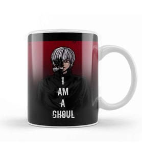ı Am A Ghoul Tokyo Ghoul Kupa Bardak Porselen