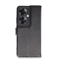 Oppo Reno 11F Kılıf Trend S Plus Kapaklı Kılıf - Siyah