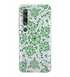 Xiaomi Mi Note 10 Uyumlu Kapak Nostalji Desen Tasarımlı Şeffaf Silikon Kılıf