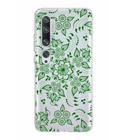 Xiaomi Mi Note 10 Uyumlu Kapak Nostalji Desen Tasarımlı Şeffaf Silikon Kılıf