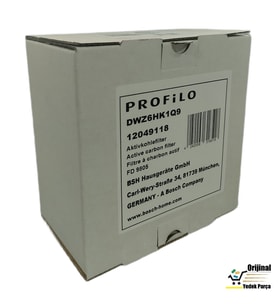 Profilo DVK6J479/01 Davlumbaz Karbon Filtre DWZ6HK1Q9 2li 1Takım Bacasız Aspiratör Kömür Filtresi
