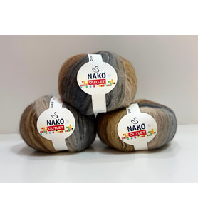 Nako Outlet Moher Renk Geçişli 322gr - Batik