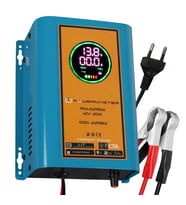 Powermaster PM-22983 12 Volt 20 Amper Dijital Ekranlı Akü Şarj Cihazı Oto Araç Motosiklet Akü Şarj Aleti
