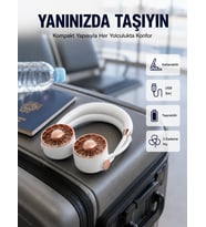 Lexroo USB Şarjlı Katlanabilir Mini Boyun Fanı 1–3 Saat Kullanım