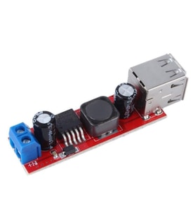 LM2596 USB Çıkışlı 5V 3A Gerilim Azaltıcı Modülü (giriş :9V ~ 36V)