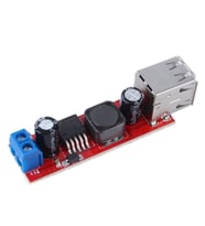 LM2596 USB Çıkışlı 5V 3A Gerilim Azaltıcı Modülü (giriş :9V ~ 36V)