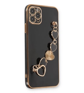 Iphone 11 Kılıf Esila Silikon - Siyah