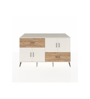 Kronos Konsol 3 Raflı 2 Çekmeceli 4 Kapaklı 176x59x99 Aytaşı-Aytaşı/Çam