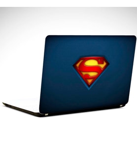 Süperman Logo Laptop Sticker 14 inch (35X26CM)