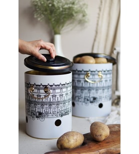 Dayanıklı Metal Sebzelik 2'li Set, Patates ve Soğanlık Sepeti