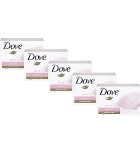 Dove Beauty Cream Bar Katı Güzellik Sabunu Pink Nemlendirici Etkili 90 g x5